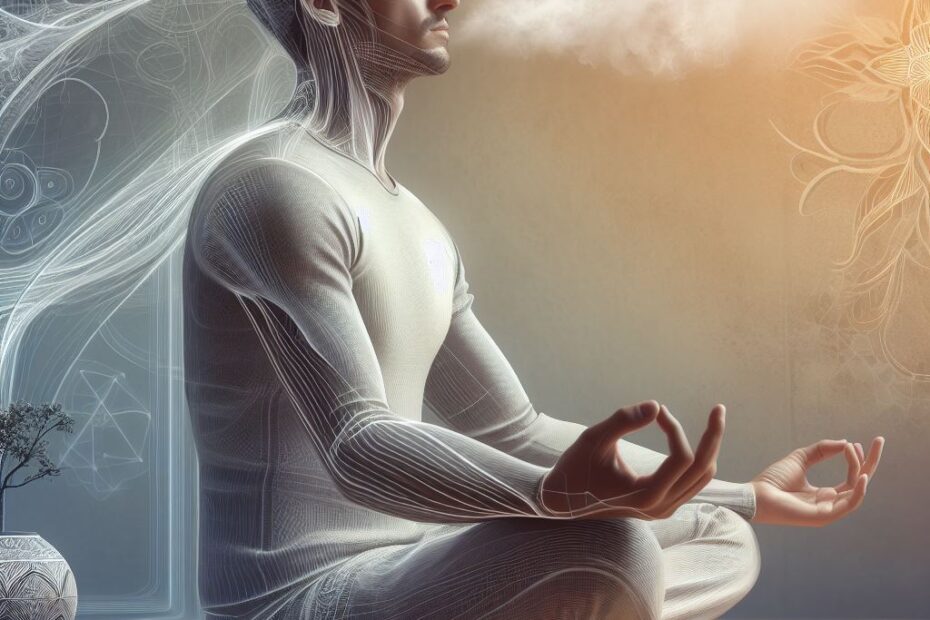 meditation über das bewusste ein und ausatmen
