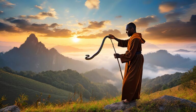 Sutra über den besseren Weg, eine Schlange zu fangen | Nach Thich Nhat Hanh Mönch fängt eine Schlange
