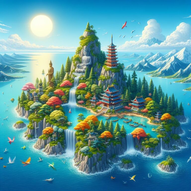 insel und zuflucht in sich selbst